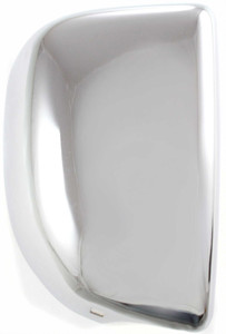 Front Bumper End for 1993-1996 Nissan Pickup, Left Driver Side, Chrome Finish, Replacement