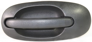 Rear Exterior Door Handle for Chrysler Town and Country 1996-2000, Right Passenger Side Sliding Door, Textured Black, without Keyhole, Replacement