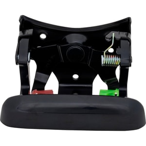 Tailgate Handle for 1999-2006 Chevrolet Silverado/GMC Sierra & 2003-2009 Hummer H2, Outside, Smooth Black, Plastic, Fits All Cab Types, Includes 2007 Classic, Replacement