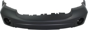Front Bumper Cover for 2007-2009 Durango, Primed (Ready to Paint), without Molding Holes, for Chrome Insert, with Fog Light Holes, without Tow Hook Holes, Replacement (CAPA Certified)