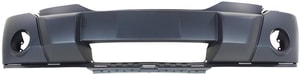 Front Bumper Cover for Dodge Nitro 2007-2011, Primed (Ready to Paint), with Fog Light Holes, Replacement