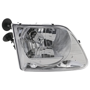 Headlight Assembly for Ford F-150 1997-2003, Right Passenger, Halogen, Lightning Model, Replacement