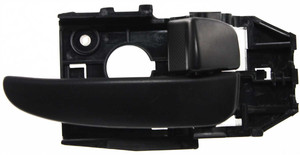 Front Interior Door Handle for Hyundai Elantra 2001-2006, Right Passenger Side, Black, Replacement