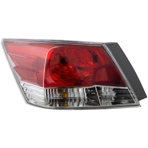 Tail Light Assembly for Honda Accord Sedan 2008-2012, Left Driver, Replacement