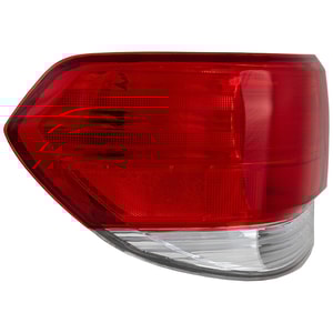 Tail Light for Honda Odyssey 2008-2010, Left Driver, Outer, Lens and Housing, Replacement