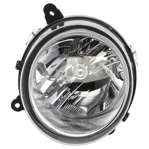 Headlight Assembly for Jeep Compass 2007-2010 / Patriot 2007-2017, Right Passenger, Halogen, Without Leveling System, Replacement