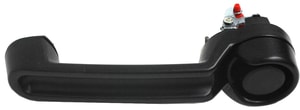 Tailgate Handle for Jeep Wrangler (JK) 2007-2018, Outside, Textured Black, Without Keyhole, Plastic, Replacement