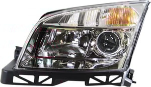Headlight Assembly for Mercury Milan 2006-2009, Left Driver Side, Halogen, Replacement