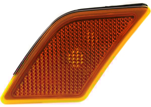 Front Side Marker Light for Mercedes-Benz C-Class 2008-2011, C63 2012-2015, Left Driver, Lens and Housing, (Sedan 2008-2014)/(Coupe 2012-2015), Replacement