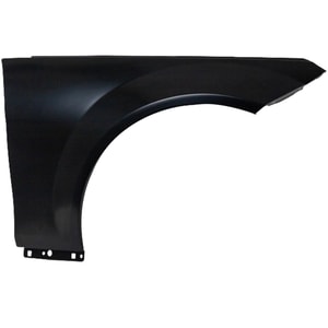 Front Fender for Mercedes-Benz C-Class 2008-2015, Right Passenger, Primed (Ready to Paint), Aluminum, without Signal Light Hole, Replacement (CAPA Certified)