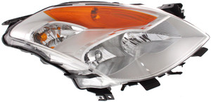 Headlight Assembly for Nissan Altima Coupe 2008-2009, Right Passenger, with HID/Xenon, w/ HID Kit, Replacement