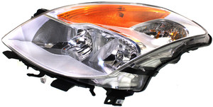 Headlight Assembly for Nissan Altima Coupe 2008-2009, Left Driver, HID/Xenon with HID Kit, Replacement