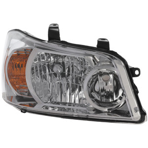 Headlight for Toyota Highlander 2007-2007, Right Passenger Side, Lens and Housing, Replacement