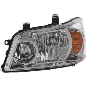 Headlight Lens and Housing for 2007 Toyota Highlander, Left Driver Side, Replacement
