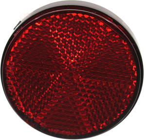 Rear Bumper Reflector Light for Toyota Sequoia 2008-2022, Right Passenger = Left Driver, Replacement