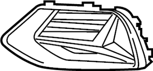 2019 - 2023 Audi Q3 Front Bumper Insert (Left / Driver Side)