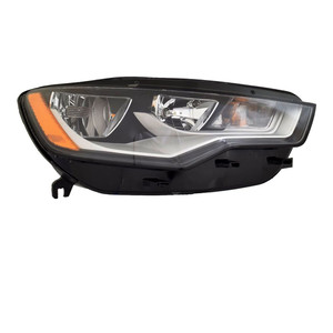 Headlight Assembly for Audi A6/S6, Right Passenger, Halogen, 2012-2018, CAPA-Certified, Replacement