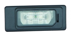 2011 - 2018 Audi A4 License Light Assembly - Left or Right (Driver or Passenger)