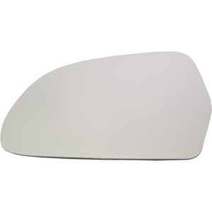 Heated Mirror Glass for Audi A4 2009, S5 2008-2010, Left Driver, with Backing Plate, without Auto-Dimming, Replacement