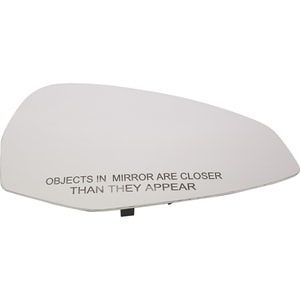 Heated Mirror Glass for Audi S4 (2017-2021), S5 (2018-2021), Right Passenger Side, with Backing Plate, without Auto-Dimming, Replacement
