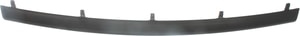 Front Bumper Molding for BMW 3-Series 2006-2011, Lower Center Finisher, Black, without M Package, without Turbo, Sedan/Wagon, Replacement