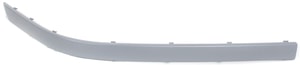 Front Bumper Molding for BMW 5-Series 2001-2003, Right Passenger Side, Upper Outer Placement, Plastic, Paint to Match, Replacement Models: 520i, 523i, 525i, 528i, 530i, 535i, 540i, 545i, 550i.