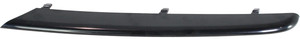 Front Bumper Molding for BMW 3-Series 2006-2008, Right Passenger Side, Lower Outer Finisher, Black, Sedan/Wagon, Replacement Models: 316i, 318i, 320i, 323i, 325i, 328i, 330i, 335i.