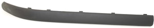 Front Bumper Molding Impact Strip for BMW 3-Series 2002-2005, Left Driver, Black, without Sport Package, Sedan, Replacement