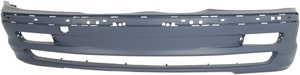 Front Bumper Cover Primed (Ready to Paint) for BMW 3-Series 1999-2001 (without Sport Package-Sedan)/Wagon, Replacement