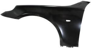 Front Fender for BMW 5-Series 2004-2010, Left Driver, Sedan/Wagon, Aluminum, Primed (Ready to Paint), Replacement Models: 525i, 528i, 530i, 535i, 545i, 550i.