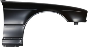 Front Fender Right Passenger Side for BMW 5-Series 1989-1995, Primed (Ready to Paint), without Light, Replacement Models: 535i, 525i, 530i, 540i, M5
