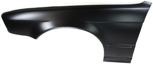 Front Fender for BMW 5-Series 1989-1995, Left Driver, Primed (Ready to Paint), without Light, Replacement - fits 518i, 520i, 525i, 530i, 535i, 540i, M5