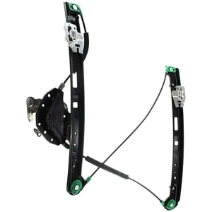 Front Window Regulator for BMW 3-Series (2000-2005), Right Passenger, Power Operated, Without Motor, Fits Sedan/Wagon, Replacement Fits Model 325i, 325xi, 330i, 330xi.