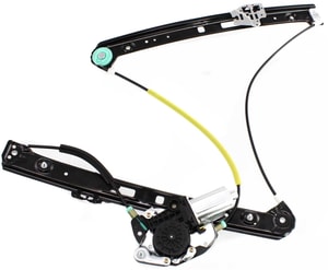 Power Front Window Regulator with Motor for BMW 3-Series (2000-2005), Left Driver, Sedan/Wagon, Replacement - Fits: 316i, 318i, 320i, 323i, 325i, 328i, 330i, M3.