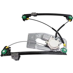 Front Window Regulator for BMW 5-Series (1997-2003), Right Passenger, Power with Motor, Replacement Models: 520i, 523i, 528i, 530i, 540i, M5