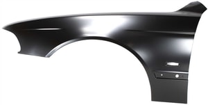 Front Fender for BMW 5-Series 1997-2003, Left Driver, Primed (Ready to Paint), Replacement For 520i, 523i, 525i, 528i, 530i, 535i, 540i, 545i, M5.