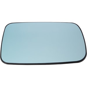 Heated Mirror Glass for BMW 3-Series (1999-2006) / 7-Series (2002-2008) with Backing Plate, for Left Driver Side, Suitable for Convertible/Coupe Models, Replacement, fitting models 318, 320, 328, 740, 745, 760.