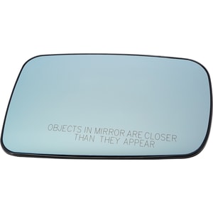 Heated Mirror Glass for BMW 3-Series (1999-2006) and 7-Series (2002-2008), Right Passenger, with Backing Plate, Convertible/Coupe, Replacement