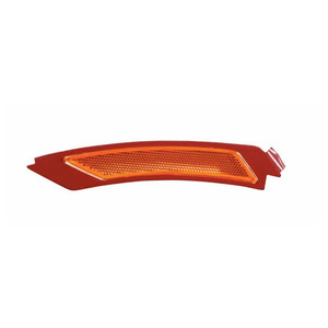 Front Bumper Reflector Light for BMW 3-Series 2006-2012 Left Driver, 3.0L Engine, with or without M Package, Excluding M3 Model, Sedan 2006-2011/Wagon - CAPA-Certified, Replacement