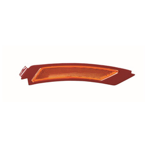 Front Bumper Reflector Right Passenger for BMW 3-Series 2006-2012, 3.0L Engine, with or without M Package, Excludes M3 Model, Sedan 2006-2011/Wagon - CAPA-Certified, Replacement