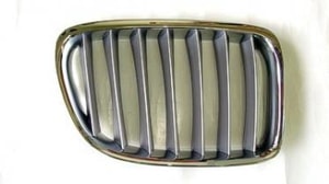 2012 - 2015 BMW X1 Grille - (Brand: LKQ) - Right Passenger Side - (xDrive35i 3.0L Sport Utility + Business 2.0L Sport Utility + X Line 2.0L Sport Utility + xDrive28i 2.0L, 3.0L Sport Utility + xDrive28i 2.0L Sport Utility + sDrive28i 2.0L Sport Utility + Sport Line 2.0L Sport Utility + sDrive20i 2.0L Sport Utility + xDrive20i 2.0L Sport Utility) Replacement