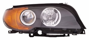 2003 - 2006 BMW 325Ci Front Headlight Assembly Replacement Housing / Lens / Cover - Right Passenger Side - (Convertible + Coupe)