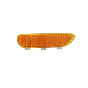 Replacement Front Left Driver Side Reflector for 1999 - 2006 BMW 323i, E46 Body Code,  63148383011
