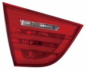 Left Driver Rear Tail Light Assembly for 2009 - 2011 BMW 335i Sedan, Inner Replacement Lens/Cover, E90 Body Code,  63217289427, Replacement