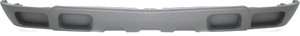 Front Lower Valance for Chevrolet Silverado 2003-2006 and 2007 Classic, Air Deflector, Textured Gray without Fog Light Holes & Tow Hook Holes, Excludes SS Model, Replacement (CAPA Certified)