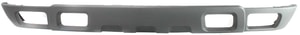 Front Lower Valance Air Deflector for Chevrolet Avalanche 2002-2006/Silverado 2003-2006, Textured Gray, with Fog Light Holes, Includes 2007 Classic, Replacement