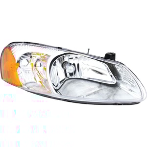 Headlight Assembly for 2003-2006 Dodge Stratus Sedan, for 2003 Chrysler Sebring Convertible/Sedan, Right Passenger, Halogen, Replacement