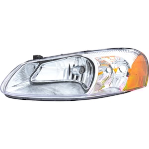 Headlight Assembly for 2003-2003 Chrysler Sebring (Convertible/Sedan) & 2003-2006 Dodge Stratus (Sedan), Left Driver, Halogen, Replacement