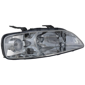 Headlight Assembly for Chevrolet AVEO (2004-2007) and for AVEO5 (2006-2008), Right Passenger, Halogen, Sedan (2004-2006)/Hatchback, Replacement