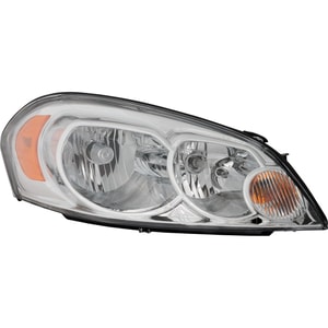 Headlight Assembly for Chevrolet IMPALA (2006-2013), IMPALA LIMITED (2014-2016), MONTE CARLO (2006-2007), Right Passenger, Composite, Halogen, Replacement